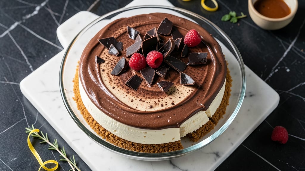 Bavarian Chocolate Cheesecake Recipe: Coffee-Infused Swirls and Silky Smoothness