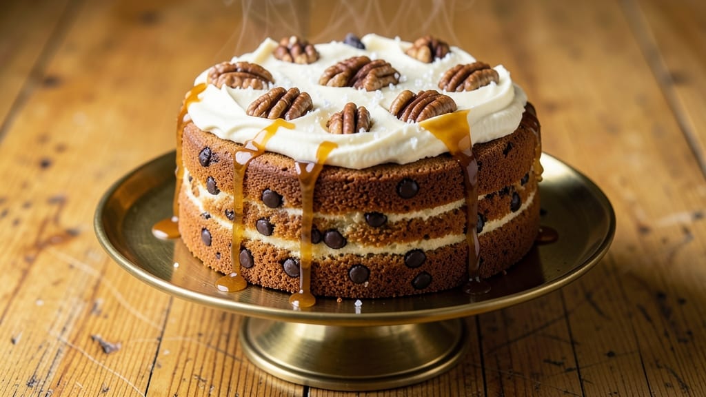 Banana Cake Recipe With Chocolate Chips And Walnuts: Moist Crumb and Nutty Sweetness in One Bite