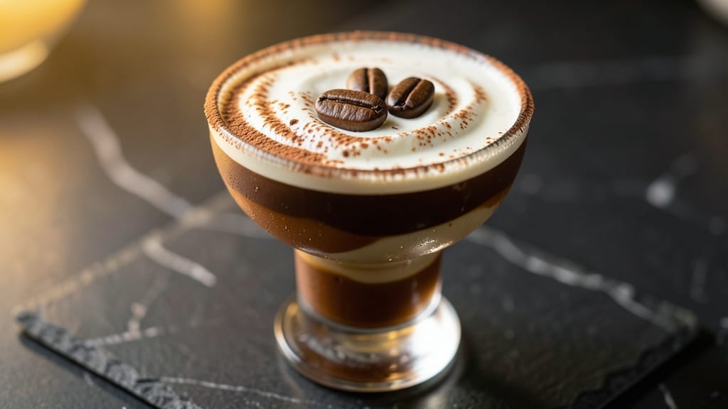 Borgata Chocolate Martini Recipe: Boozy Coffee Crunch in 2 Glasses