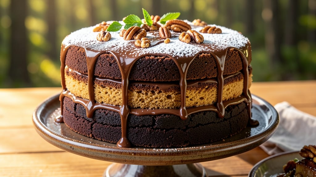 Big Mountain Chocolate Fudge Cake Recipe: High-Altitude Density for Richer Flavor