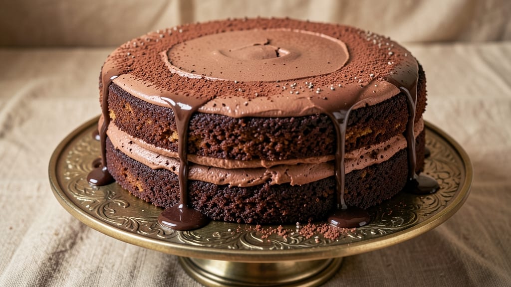 Basic Vegan Chocolate Cake Recipe: Fudgy Depth Without Eggs or Dairy