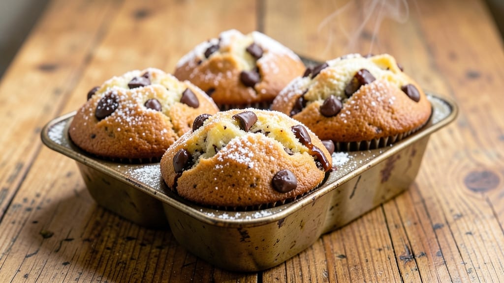 Banana Chocolate Chip Muffins Recipe NZ: Golden Tops and Gooey Chunks in One Bite