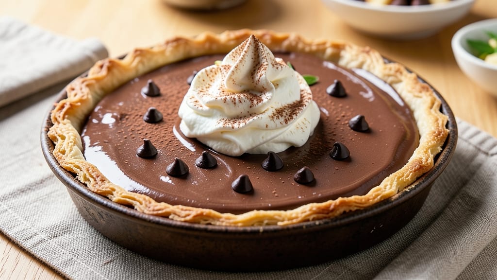 Big Chocolate Tart Recipe: Deep Dark Fudge Crunch With Silky Ganache Core