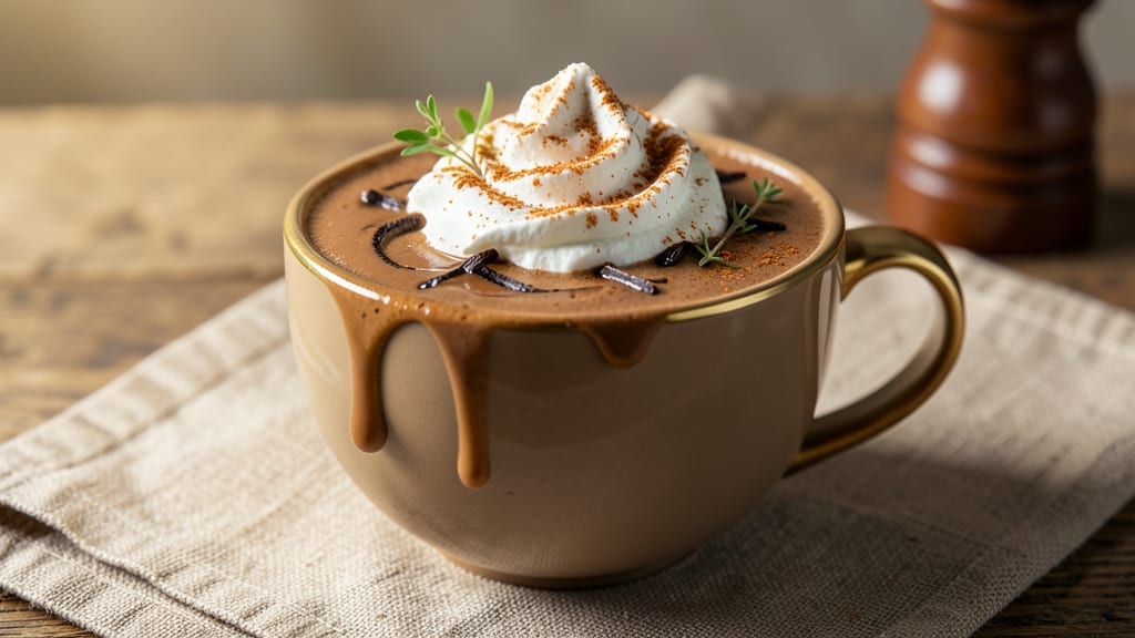 British Hot Chocolate Recipe: Whipped Cream Clouds and Spiced Depth