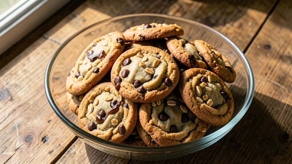 Barbara Bush's Chocolate Chip Oatmeal Cookie Recipe: Triple-Layered Crunch With Warm Vanilla Streaks