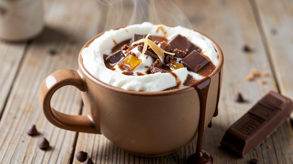Butterfinger Hot Chocolate Recipe: Crunchy Candy Swirls in Every Sip