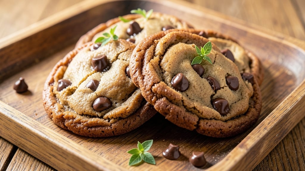 Brown Chocolate Chip Cookie Recipe: Double-Baked Crunch With Molten Centers