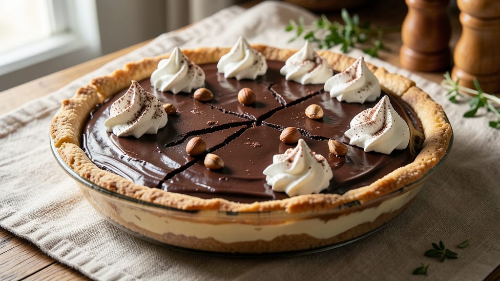 Best Chocolate Pie Recipe in the World: Coffee-Infused Fudge Crunch With Perfect Pour