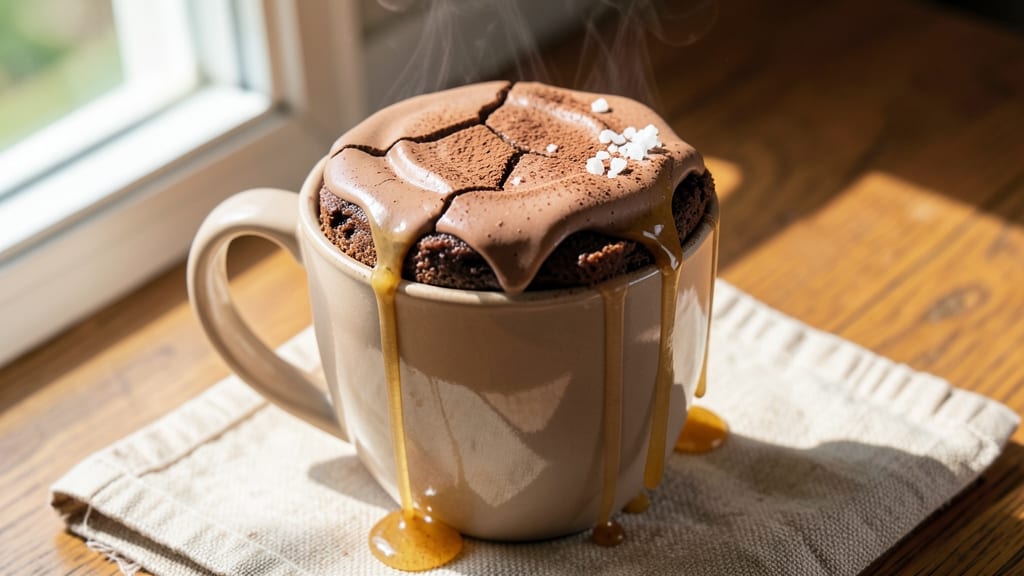 Brownie in a Mug Recipe with Hot Chocolate Mix: Microwave Mug Cake Magic