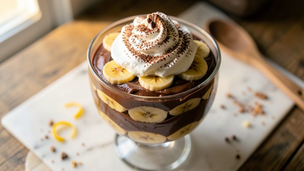 Banana Chocolate Parfait Recipe: Layered Coffee Crunch Without the Mess
