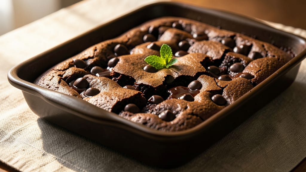 Brownie Recipe With Semi-Sweet Chocolate Chips: Fudgy Cracks and Buttery Swirls