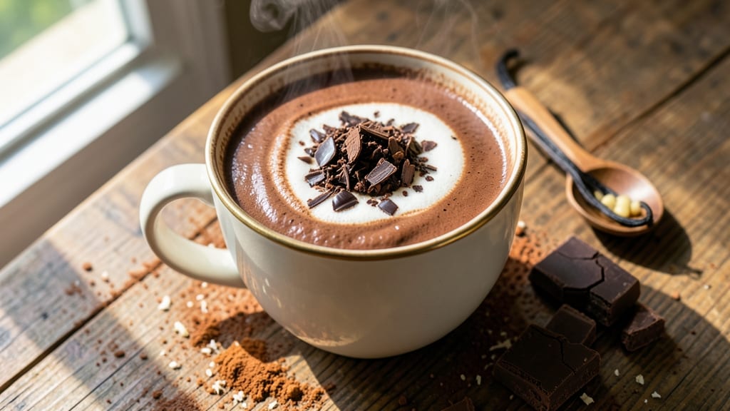 Burdick's Famous Hot Chocolate Recipe: Ultra-Rich, Spiced, and Foam-Topped Magic