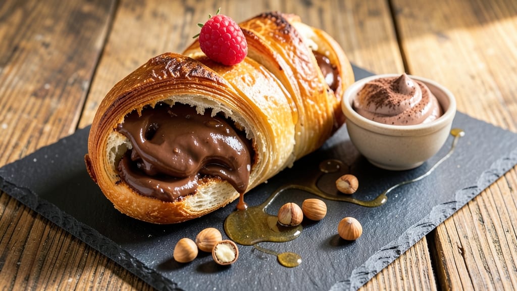 Bread with Chocolate Filling Recipe: Triple-Layered Crunch and Gooey Magic