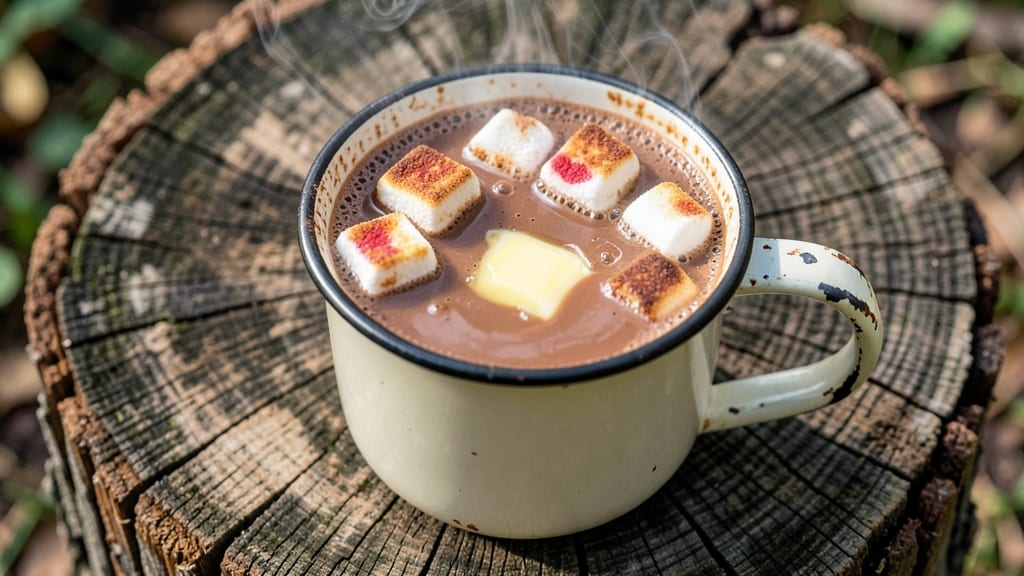 Camping Hot Chocolate Recipe: Marshmallow-Melted Magic Over a Fire