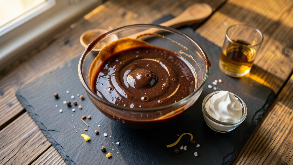 Bourbon Chocolate Sauce Recipe: Deep Boozy Richness for Desserts