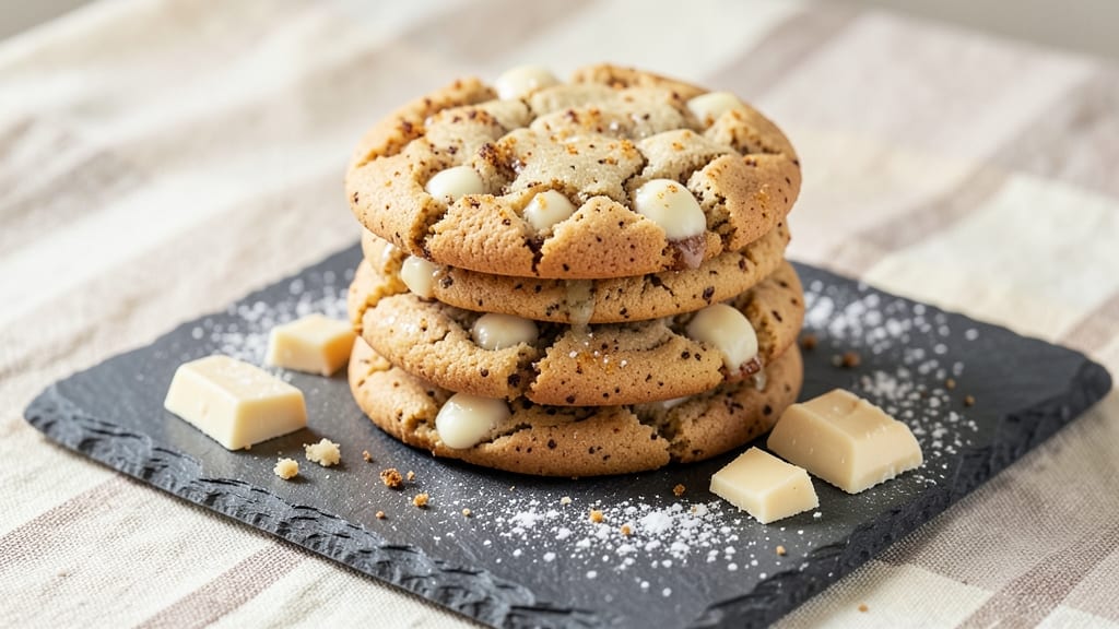 Biscoff and White Chocolate Cookies Recipe: Coffee-Infused Crunch With Melty White Streaks