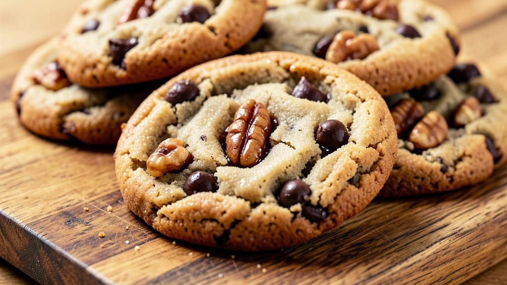 Chewy Chocolate Chip Walnut Cookies Recipe: Nutty Fudge Cracks and Buttery Swirls