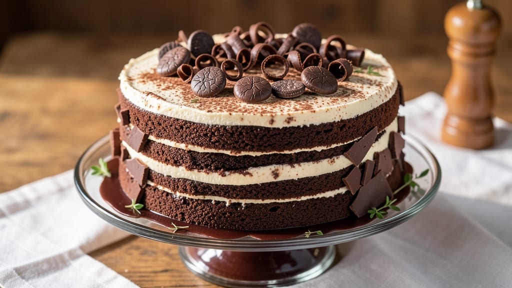 Britannia Chocolate Cake Recipe: Triple-Layered Fudge and Coffee Swirl Magic