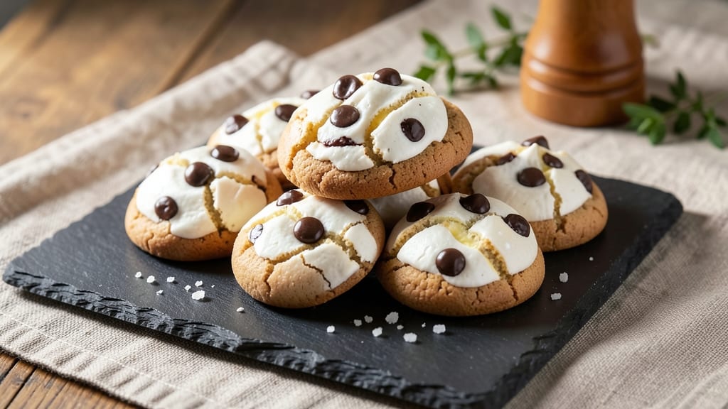 Chewy Chocolate Meringue Cookies Recipe: Crispy Shells With Molten Meringue Hearts