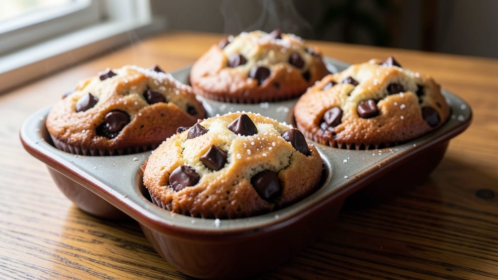 Basic Chocolate Muffins Recipe UK: Fluffy Tops and Melty Chocolate Chunks