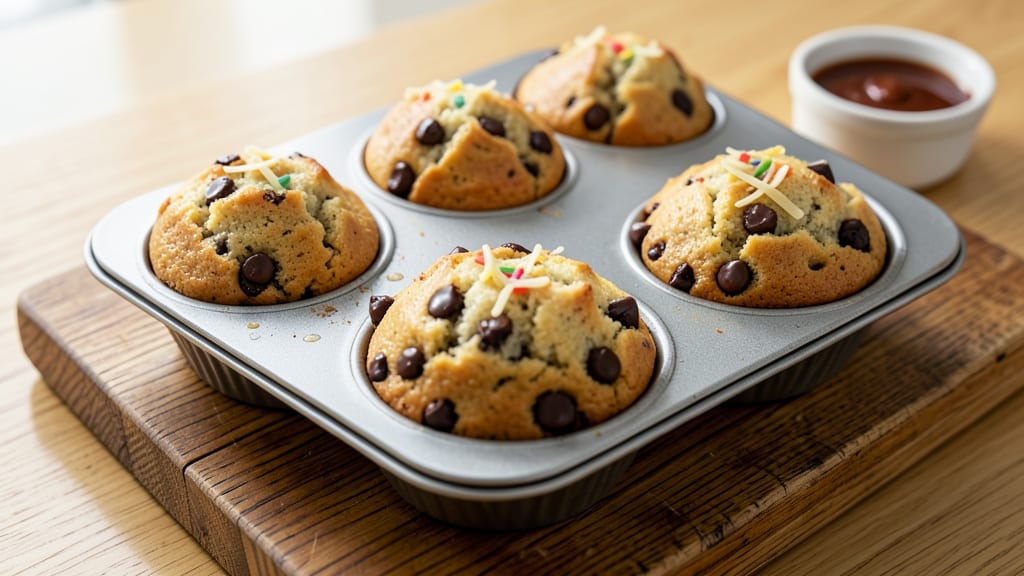 Banana Chocolate Chip Muffins Recipe: Four Bananas' Sweet-Tart Magic