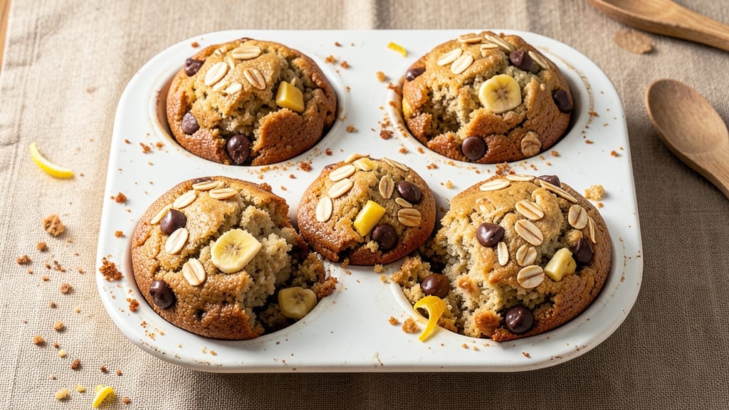 Banana Chocolate Chip Oatmeal Muffins Recipe: Single-Batch Magic With Warm Spice and Melty Chunks