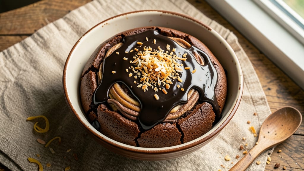 Baking Chocolate Banana Cake Recipe: Fudgy Chocolate Swirls With Banana Moisture