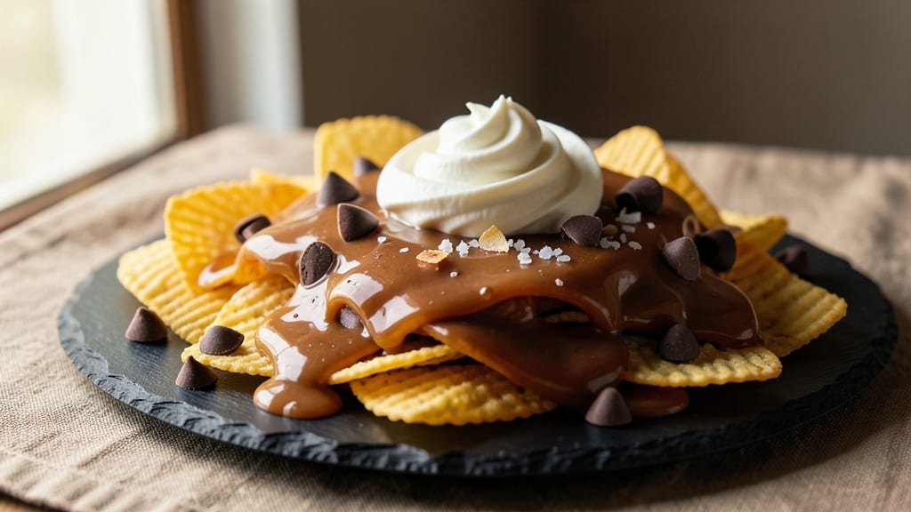 Caramel Chocolate Fritos Recipe: Crunchy Snack Cake With Gooey Caramel Rivers