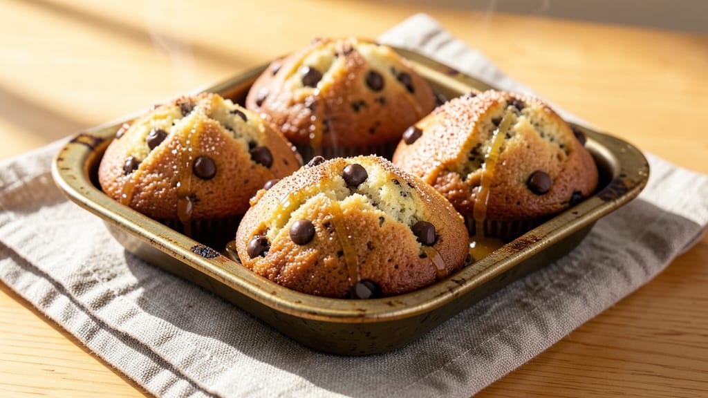 Banana Chocolate Chip Protein Muffins Recipe: High-Protein Bites With Banana Sweetness