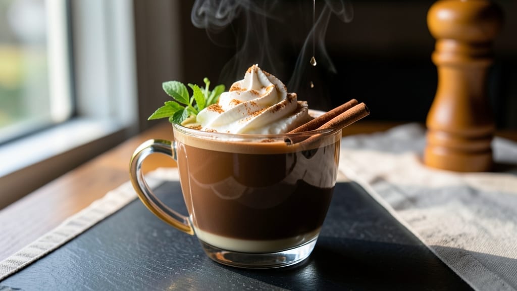 Café-Style Hot Chocolate Recipe: Velvety Sip With Whipped Cream Swirls