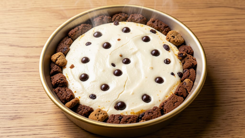 Cheesecake Recipe With Chocolate Chip Cookie Crust: Triple-Layered Crunch and Creamy Cheesecake Bliss