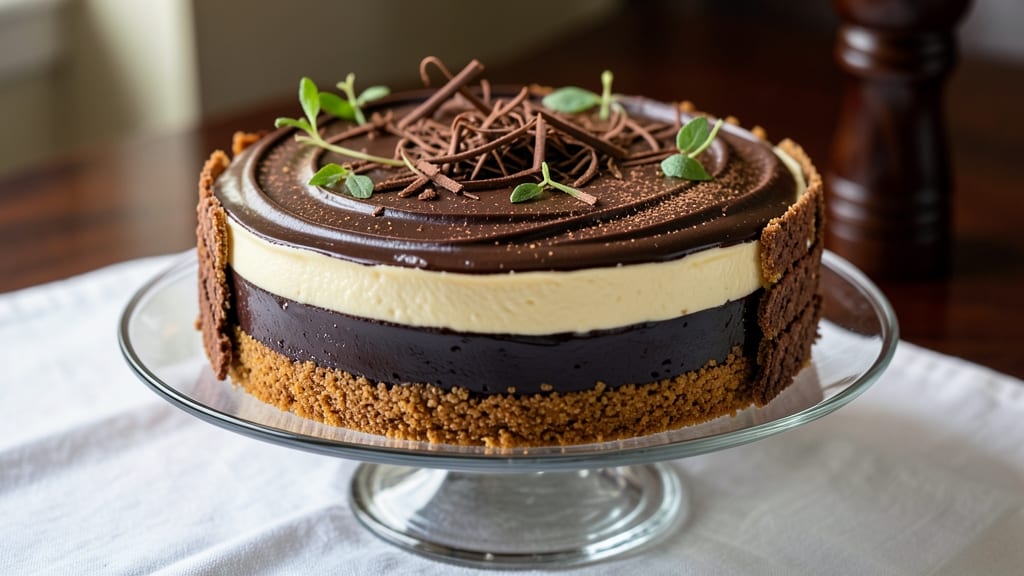 Cheesecake Factory Chocolate Tuxedo Cream Cheesecake Recipe: Espresso-Infused Swirls and Buttery Crunch Top