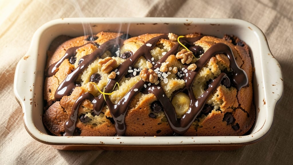 Banana Bread Dark Chocolate Recipe: Fudgy Swirls and Coffee-Infused Moisture