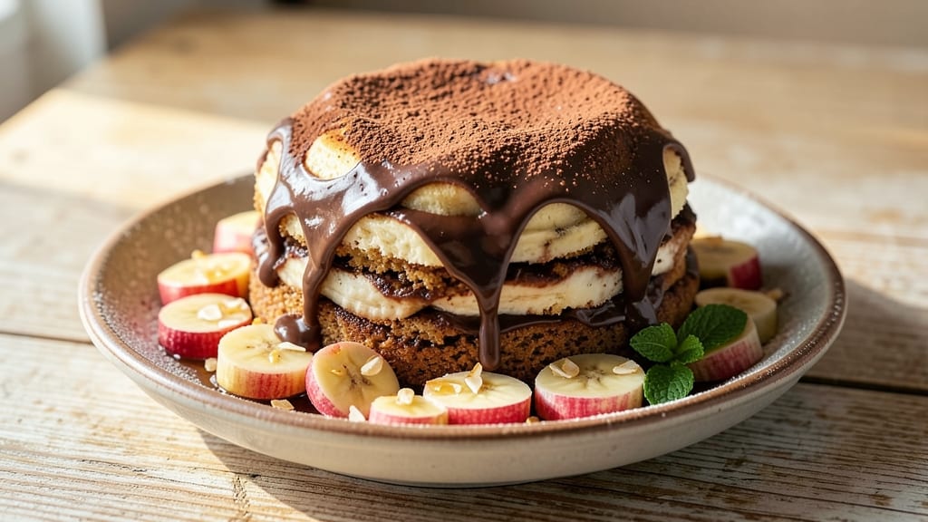 Banana Chocolate Swirl Cake Recipe: Swirled Vanilla and Fudgy Layers in One Bowl
