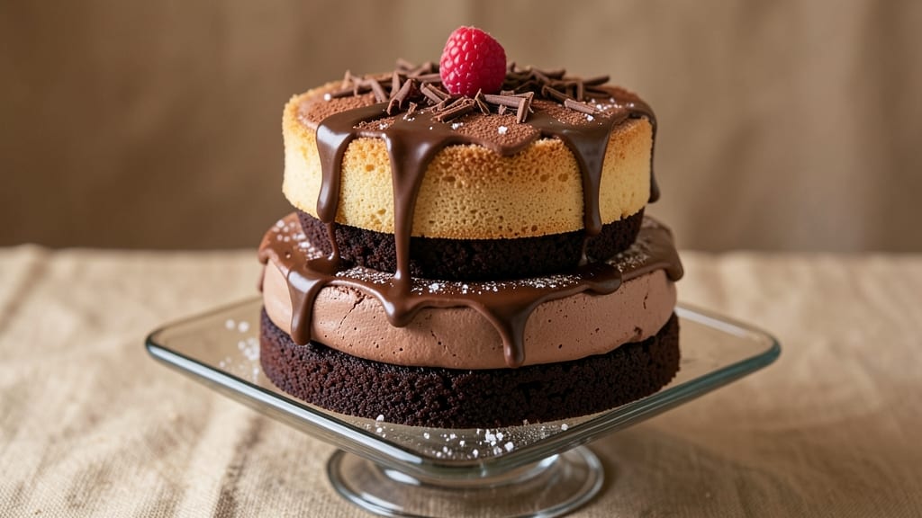 Cheesecake Factory Chocolate Tower Truffle Cake Copycat Recipe: Layered Coffee Crunch and Fudgy Ganache Magic