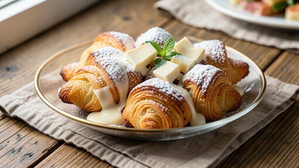 Cheese Puff White Chocolate Recipe: Crispy Shells With Melty Filling Magic