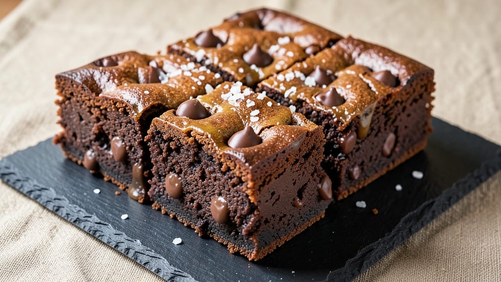 Brownie Recipe With Milk Chocolate Chips: Fudgy Cracks and Rich Chocolate Rivers