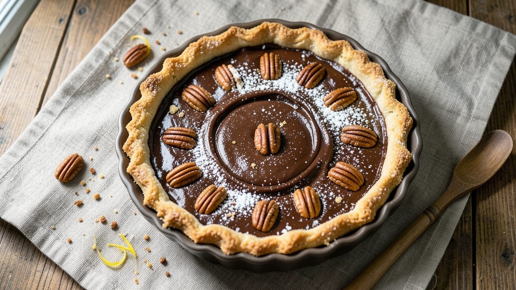Betty Crocker's Chocolate Pecan Pie Recipe: Coffee-Infused Fudge With Nutty Crunch