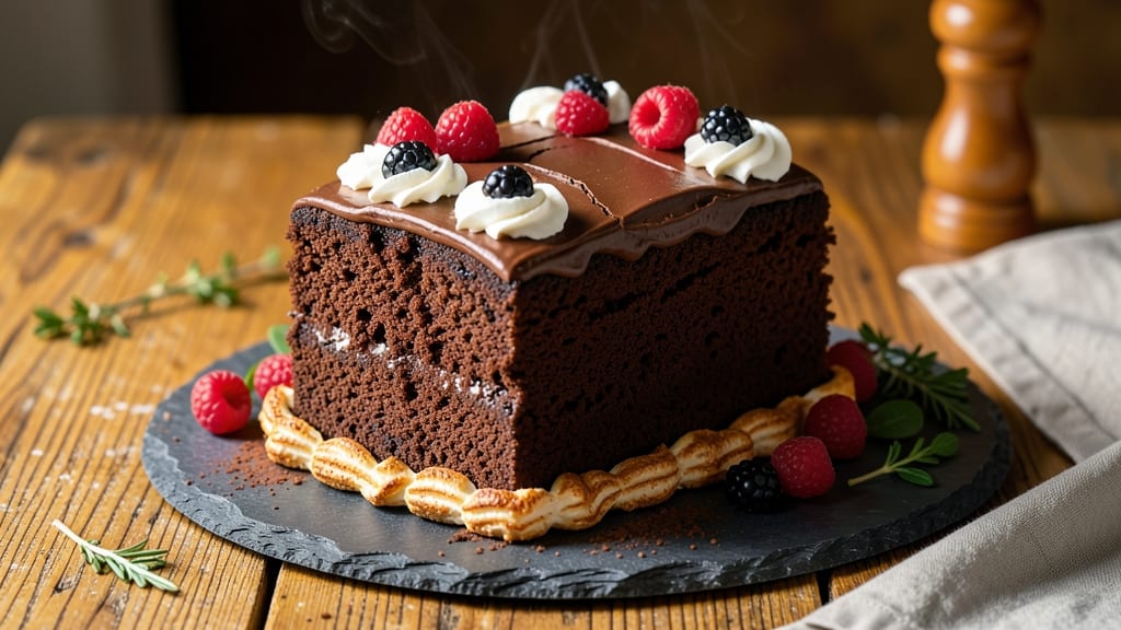 Buche De Noel Chocolate Sponge Recipe: Yule Log Illusion With Light-as-Air Layers