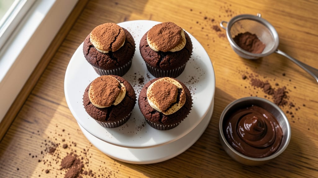 Barefoot Contessa's Chocolate Cupcakes Recipe: Moist Cake With Coffee-Infused Ganache Rivers