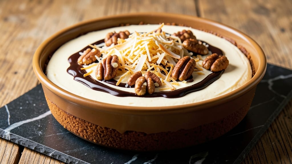 Cheesecake Factory German Chocolate Cheesecake Recipe: Coffee-Infused Fudge Swirls With Toasted Nut Magic