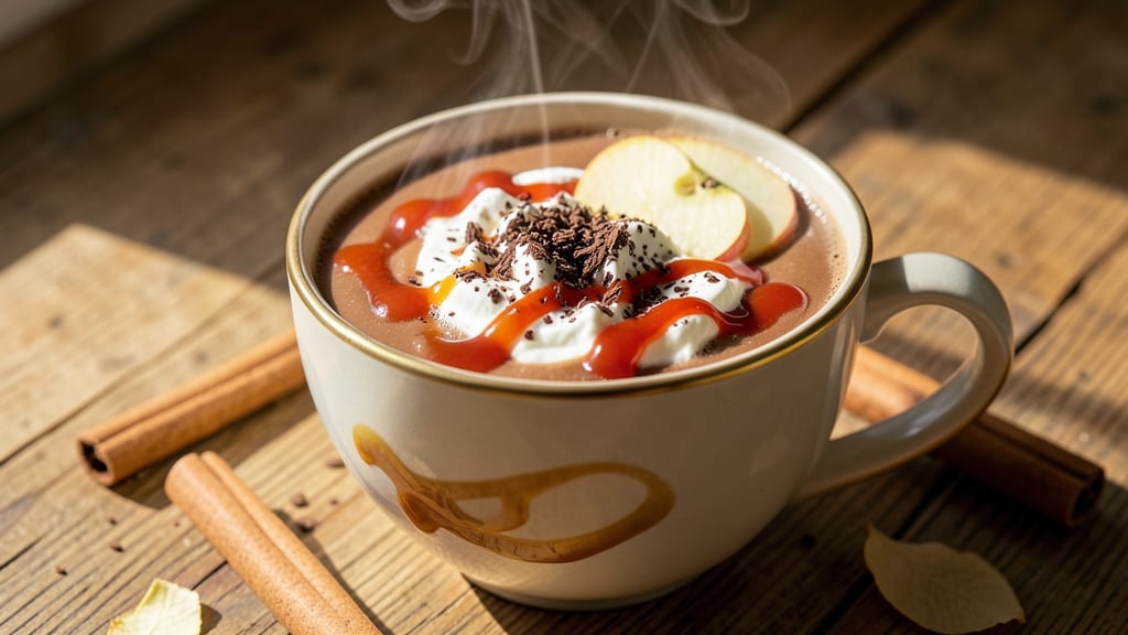 Caramel Apple Butter Hot Chocolate Recipe: Spiced Boozy Layers That Warm Your Soul