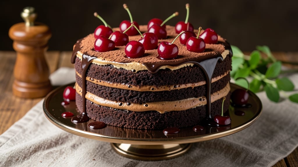 Cherry Cola Chocolate Cake Recipe: Fizz-Infused Layers with Bold Cherry-Kola Twist