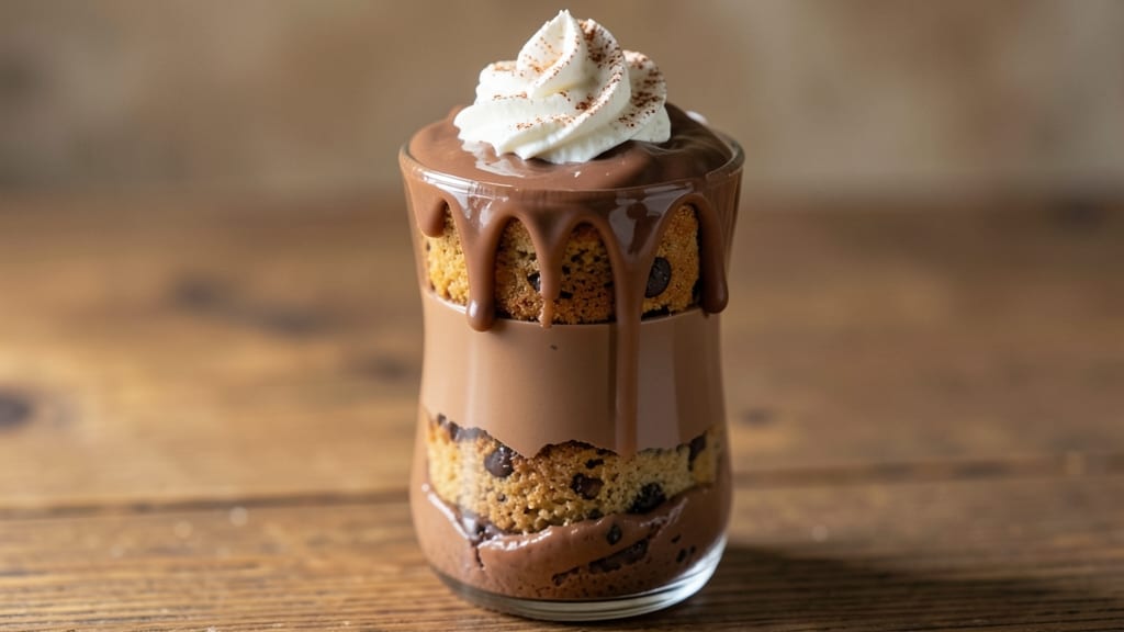 Banana Bread Chocolate Milk Dutch Bros Recipe: Triple-Layered Crunch With Warm Fudge Streaks