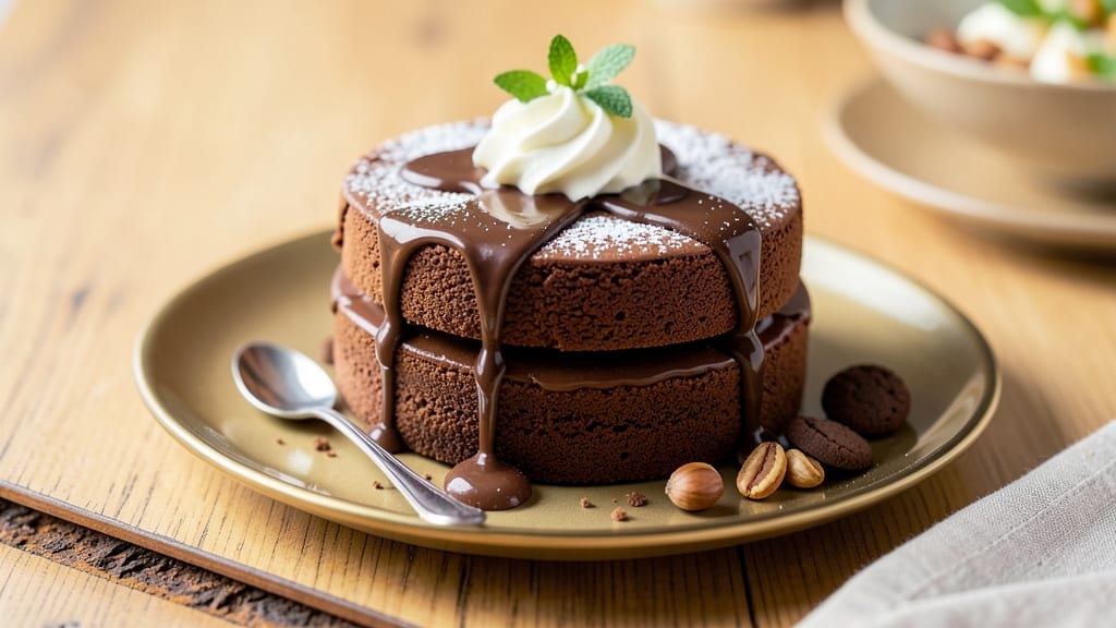 Cake Recipe with Hot Chocolate Mix: Triple-Layered Magic with Warm Fudge Streaks