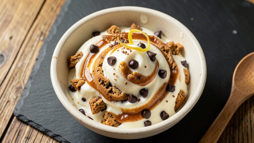 Ben and Jerry's Chocolate Chip Cookie Dough Ice Cream Recipe: Homemade Swirls With Crunchy Dough Chunks