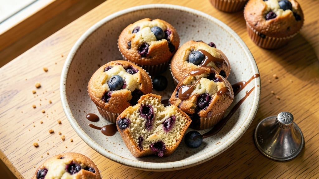 Blueberry Chocolate Muffins Recipe: Bursting With Juicy Berries and Rich Fudge Swirls
