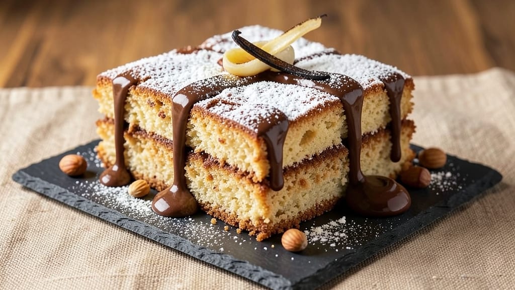 Blonde Chocolate Cake Recipe: Golden Crunch and Moist Coffee Infusion