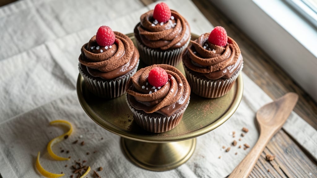 Chiffon Chocolate Cupcake Recipe: Light-as-Air Height With Fudgy Depth