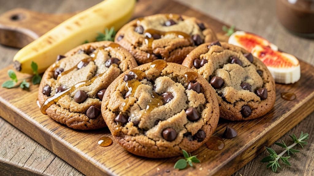 Brown Butter Banana Chocolate Chip Cookies Recipe: Banana-Moist Bites with Nutty Brown Butter Swirls